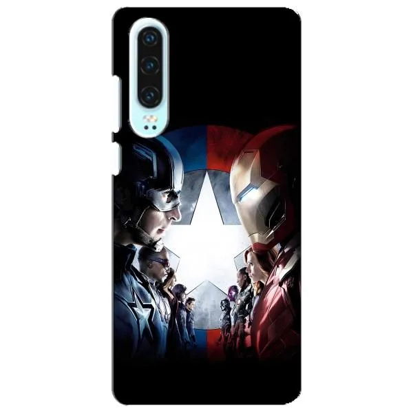 Чехол с принтом «Марвел стайл» для Huawei P30