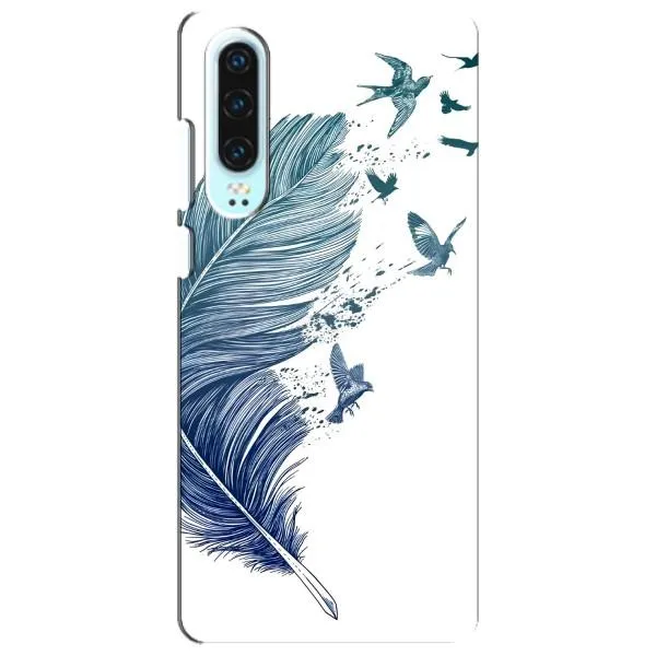Чехол с принтом «Перышко» для Huawei P30