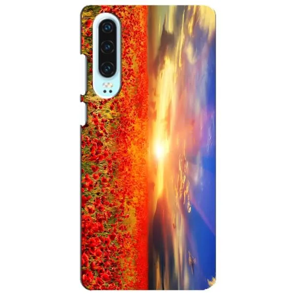 Чехол с принтом «Поле тюльпанов» для Huawei P30