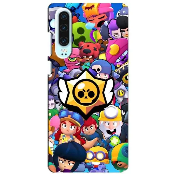 Чехол с принтом «Лого Brawl Stars» для Huawei P30
