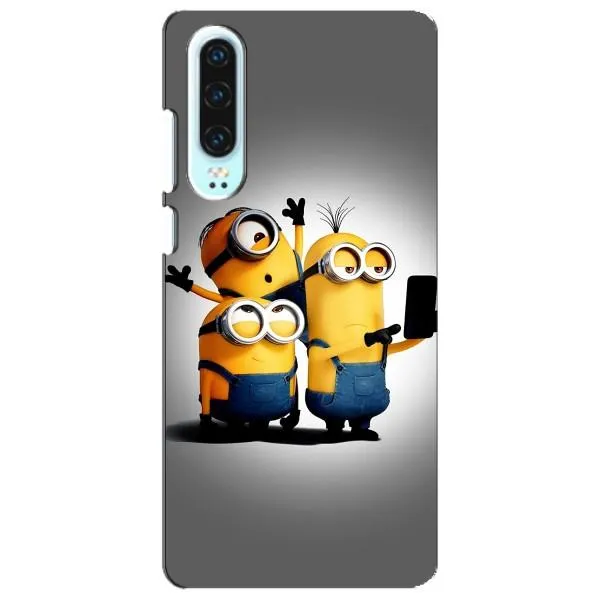 Чехол с принтом «Три миньона» для Huawei P30