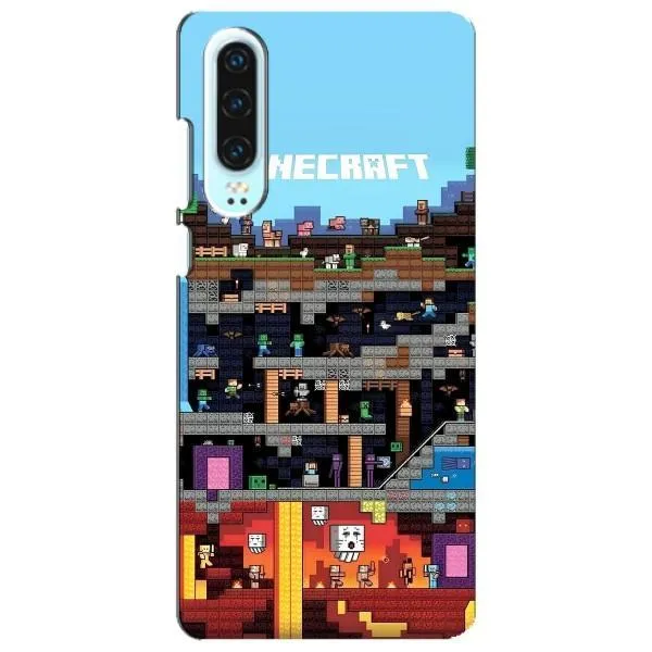 Чохол з принтом «фон Minecraft» для Huawei P30