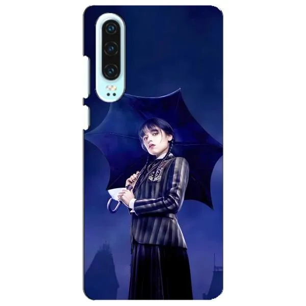 Чехол с принтом «Уэнздей с зонтом» для Huawei P30