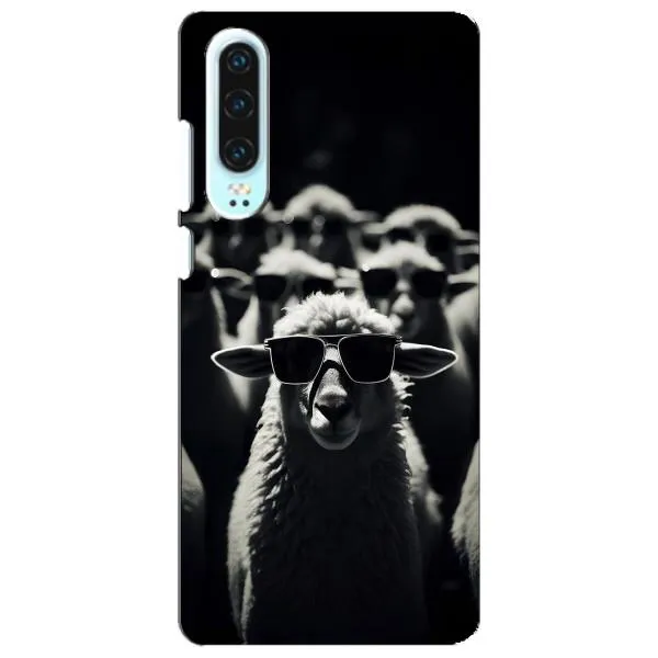 Чехол с принтом «Овечка в очках» для Huawei P30
