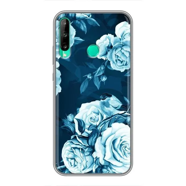 Чехол с принтом «Голубые Бутоны» для Huawei P40 Lite e