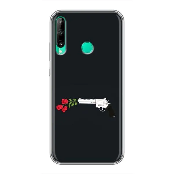 Чехол с принтом «Неожиданные цветы» для Huawei P40 Lite e