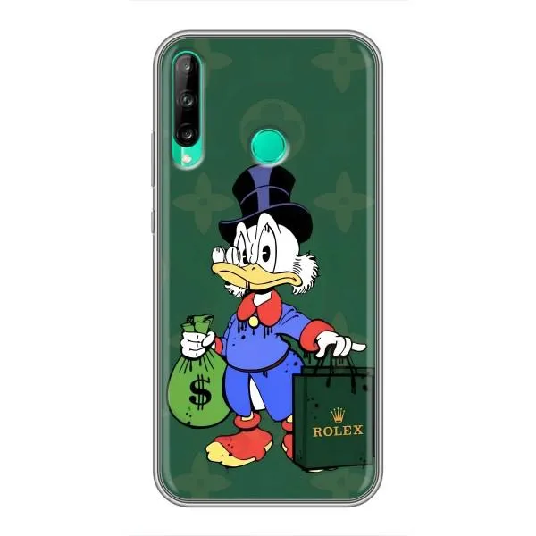 Чехол с принтом «Богатая Утка» для Huawei P40 Lite e