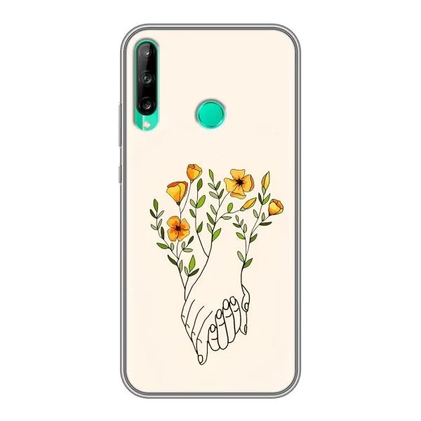 Чехол с принтом «Руки любви» для Huawei P40 Lite e