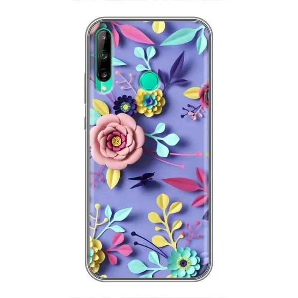 Чехол с принтом «Цветочный дизайн» для Huawei P40 Lite e Чехол с принтом «Цветочный дизайн» для Huawei P40 Lite e
