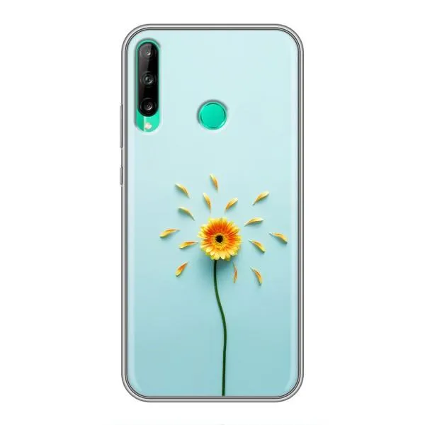 Чехол с принтом «Желтый цветок» для Huawei P40 Lite e Чехол с принтом «Желтый цветок» для Huawei P40 Lite e