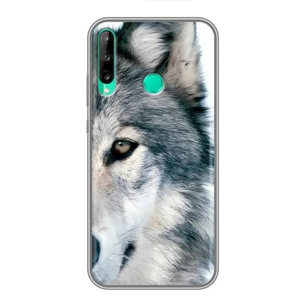 Чехол с принтом «Волк» для Huawei P40 Lite e