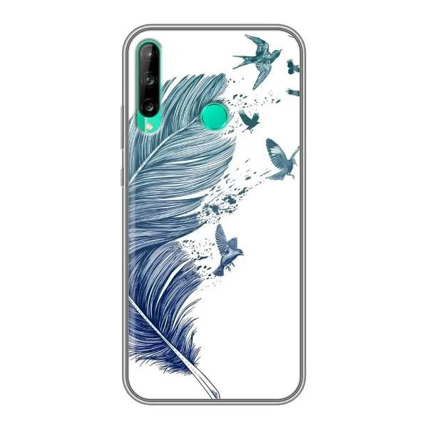 Чехол с принтом «Перышко» для Huawei P40 Lite e