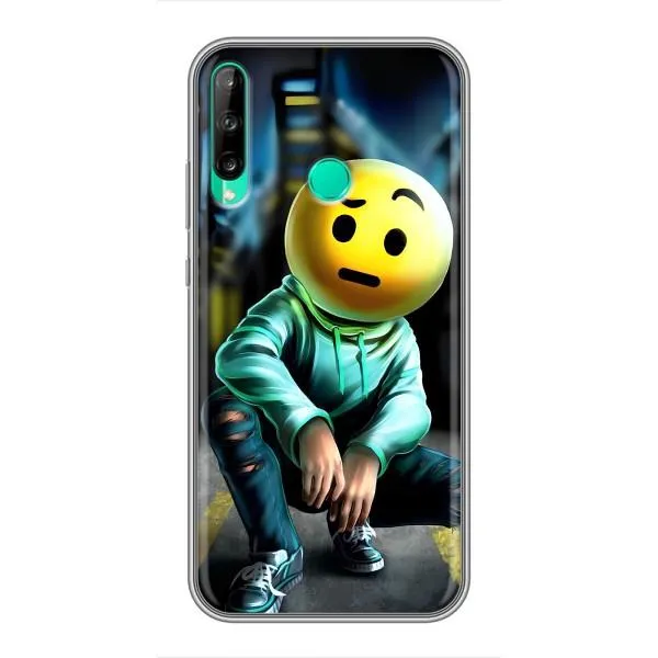 Чехол с принтом «Парень смайл» для Huawei P40 Lite e