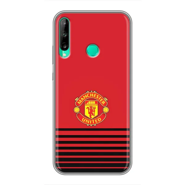 Чехол с принтом «manchester united» для Huawei P40 Lite e