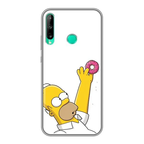 Чехол с принтом «Гомер с пончиком» для Huawei P40 Lite e Чехол с принтом «Гомер с пончиком» для Huawei P40 Lite e