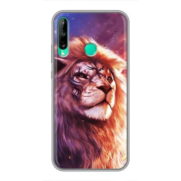Чехол с принтом «Красочный Лев» для Huawei P40 Lite e Чехол с принтом «Красочный Лев» для Huawei P40 Lite e