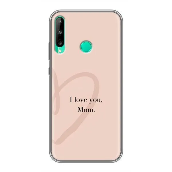 Чехол с принтом «Сердце маме» для Huawei P40 Lite e