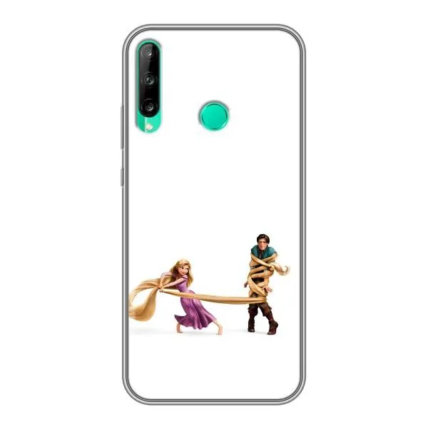 Чехол с принтом «Рапунцель и Флин» для Huawei P40 Lite e