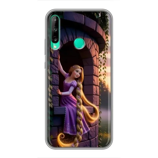Чехол с принтом «Рапунцель на башне» для Huawei P40 Lite e