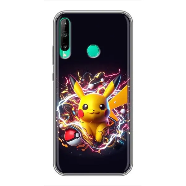 Чохол з принтом «Пікачу з м'ячем» для Huawei P40 Lite e Чохол з принтом «Пікачу з м'ячем» для Huawei P40 Lite e