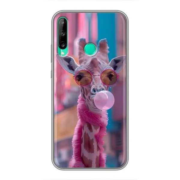 Чехол с принтом «Стильный жирав» для Huawei P40 Lite e