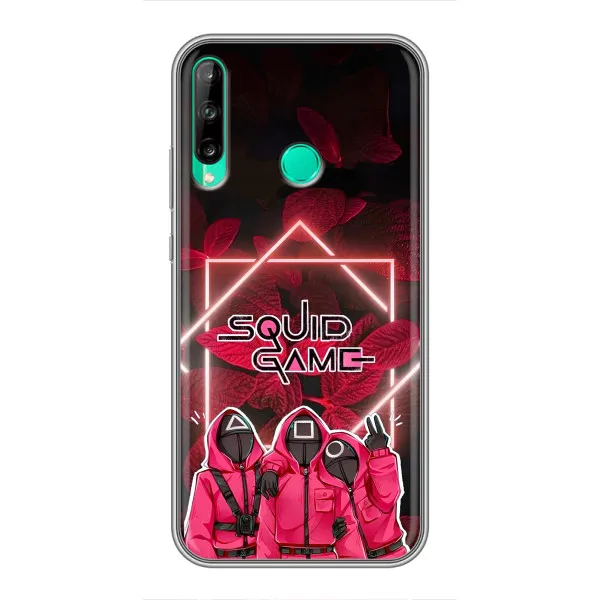 Чехол с принтом «Охранники Игра кальмара» для Huawei P40 Lite e Чехол с принтом «Охранники Игра кальмара» для Huawei P40 Lite e