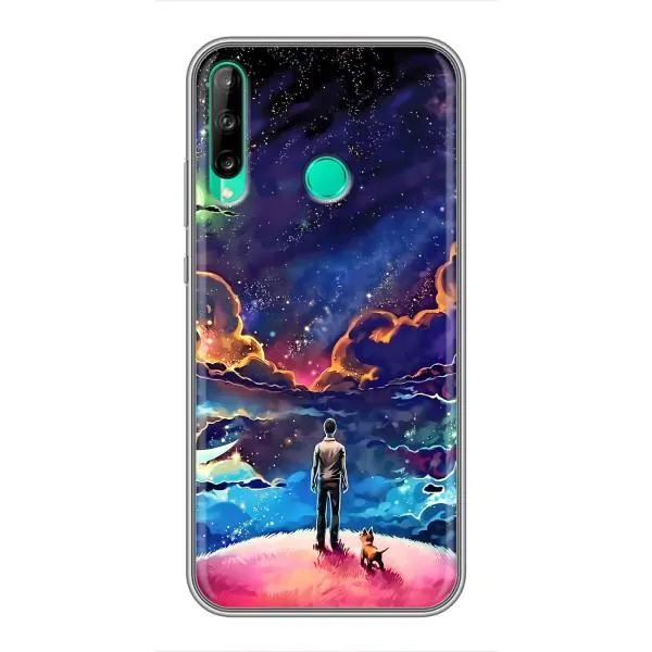 Чехол с принтом «Галактический вид» для Huawei P40 Lite e