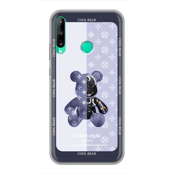 Чехол с принтом «Медвежонок LV» для Huawei P40 Lite e