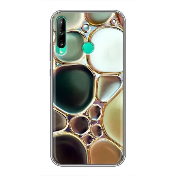 Чехол с принтом «Радужный Мрамор» для Huawei P40 Lite e Чехол с принтом «Радужный Мрамор» для Huawei P40 Lite e
