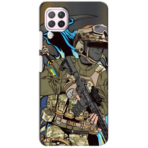 Чехол с принтом «Воин ВСУ» для Huawei P40 Lite