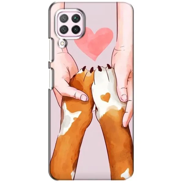 Чехол с принтом «Любовь к собакам» для Huawei P40 Lite