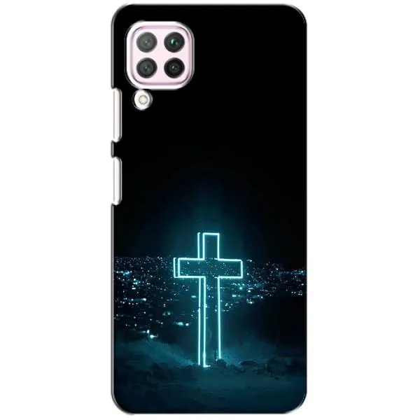 Чехол с принтом «Крест и город» для Huawei P40 Lite Чехол с принтом «Крест и город» для Huawei P40 Lite