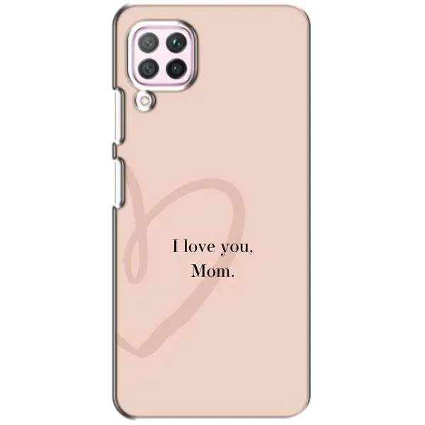 Чехол с принтом «Сердце маме» для Huawei P40 Lite Чехол с принтом «Сердце маме» для Huawei P40 Lite