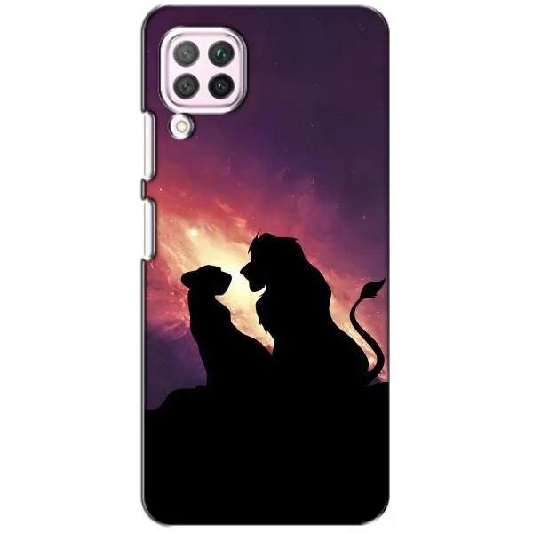 Чехол с принтом «Силуэт Симба и Налу» для Huawei P40 Lite Чехол с принтом «Силуэт Симба и Налу» для Huawei P40 Lite