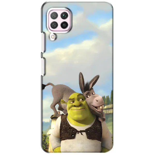 Чохол з принтом «Шрек та Осел» для Huawei P40 Lite Чохол з принтом «Шрек та Осел» для Huawei P40 Lite
