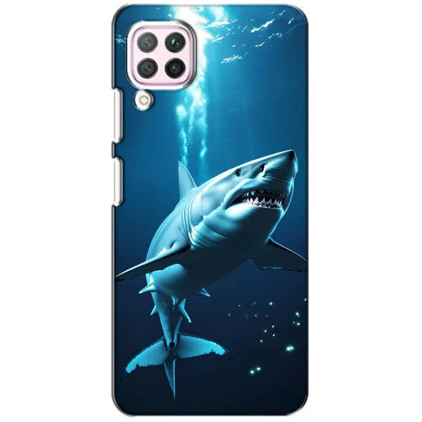 Чехол с принтом «Акула под водой» для Huawei P40 Lite