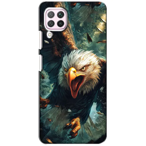 Чехол с принтом «Орел в полете» для Huawei P40 Lite