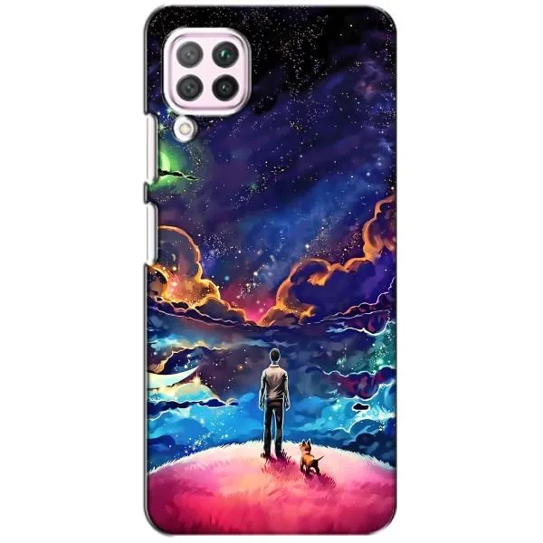 Чехол с принтом «Галактический вид» для Huawei P40 Lite