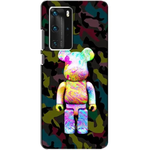 Чехол с принтом «Яркий Bearbrick» для Huawei P40 Pro