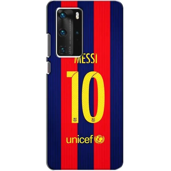 Чехол с принтом «Messi Barca 10» для Huawei P40 Pro