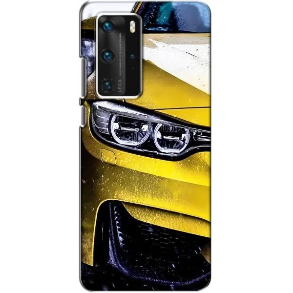 Чехол с принтом «Желтая машина» для Huawei P40 Pro