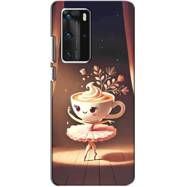 Чехол с принтом «Балерина капучина» для Huawei P40 Pro