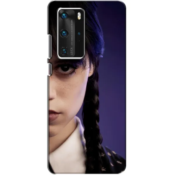 Чохол з принтом «Загадковий погляд Венздей» для Huawei P40 Pro