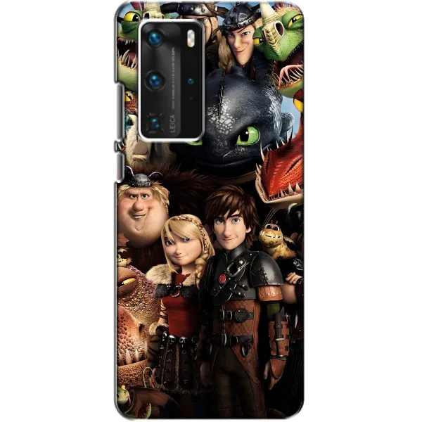 Чехол с принтом «Персонажи дракона» для Huawei P40 Pro Чехол с принтом «Персонажи дракона» для Huawei P40 Pro