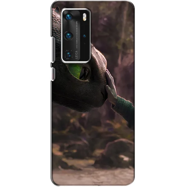 Чехол с принтом «Сцена с драконом» для Huawei P40 Pro Чехол с принтом «Сцена с драконом» для Huawei P40 Pro