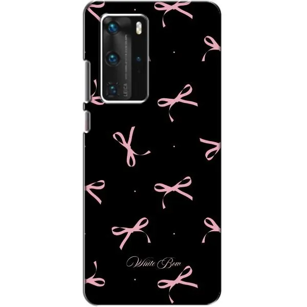 Чохол з принтом «Банти на чорному» для Huawei P40 Pro Чохол з принтом «Банти на чорному» для Huawei P40 Pro