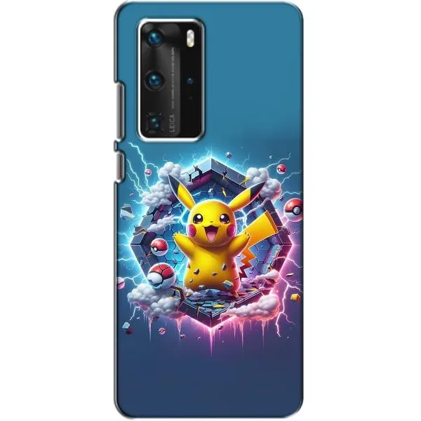 Чехол с принтом «Лого Пикачу» для Huawei P40 Pro