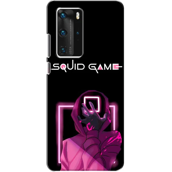 Чехол с принтом «Неоновый охранник игры» для Huawei P40 Pro
