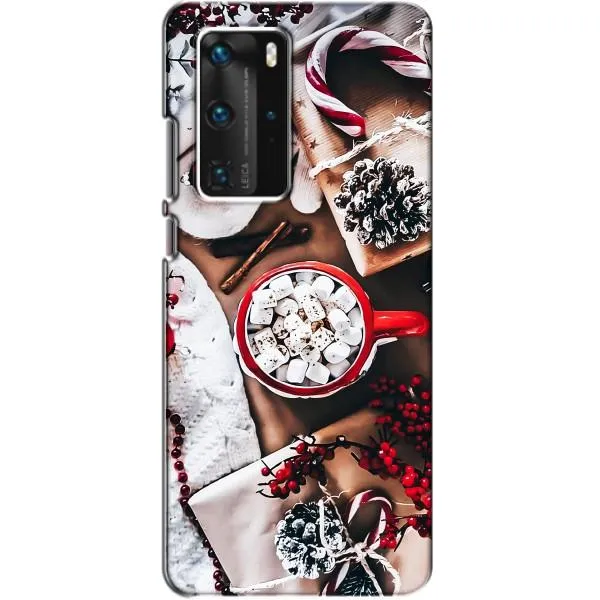 Чехол с принтом «Рождественская атмосфера» для Huawei P40 Pro Чехол с принтом «Рождественская атмосфера» для Huawei P40 Pro