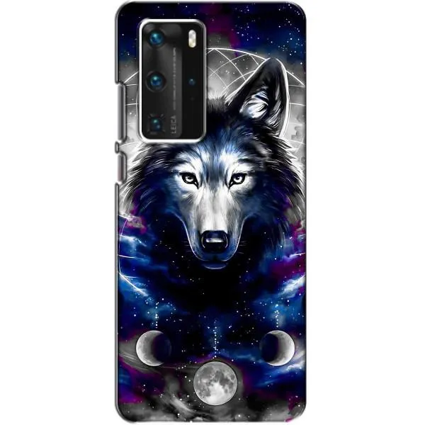 Чехол с принтом «Волк» для Huawei P40 Pro